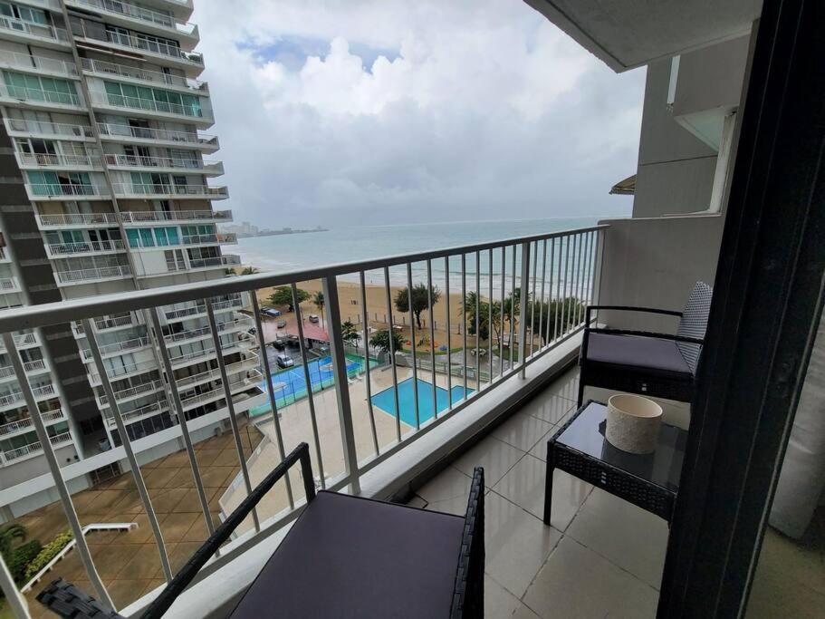 Coral Beach Studio W/ Ocean View San Juan Exterior foto